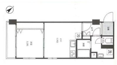 【間取り】 | 池袋パークハイツ | 民泊・事務所・店舗の利用可能です！令和５年リフォーム済み、室内綺麗に利用されています。