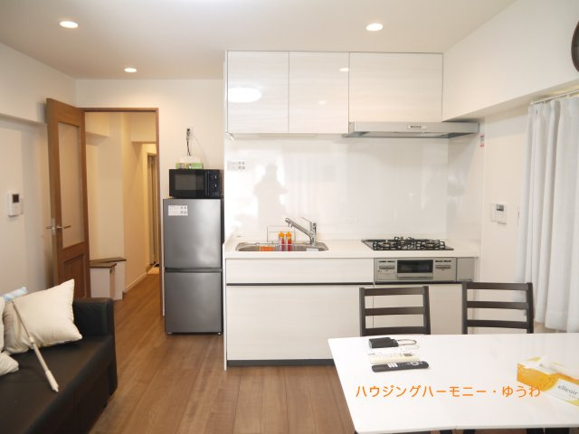 【居間・リビング】 | 池袋パークハイツ | 家族とのコミュニケーションを促進する拘り設計。