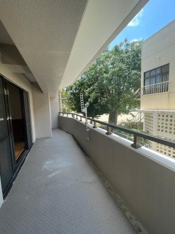 Ｆステージ牧志駅前のバルコニー