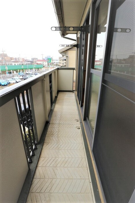 アルファタウン天王台のバルコニー|バルコニー