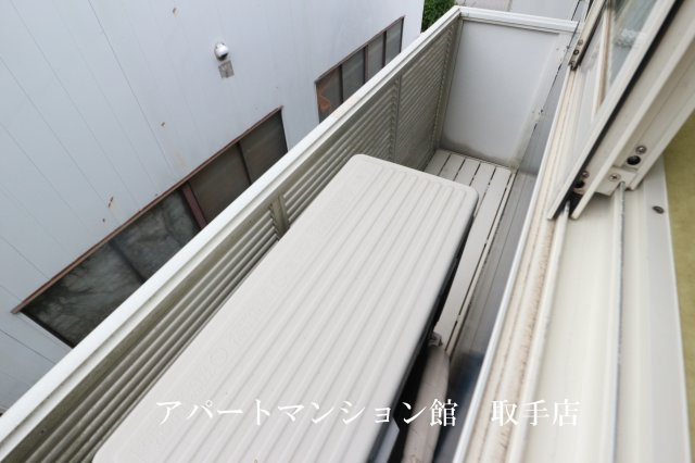 レオパレスプライムのバルコニー