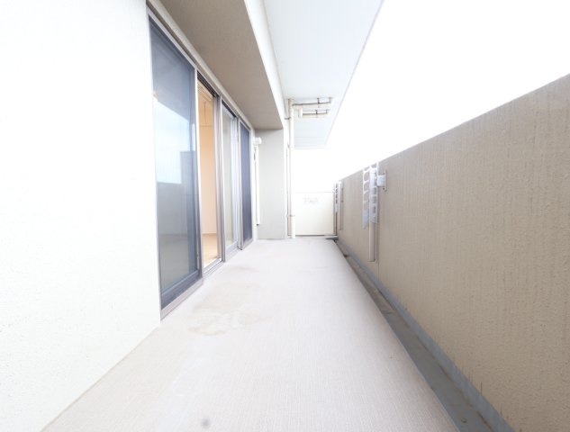 アルファスマート米原のバルコニー