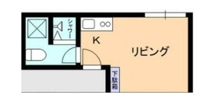 コーポ１７の間取り|間取りです。