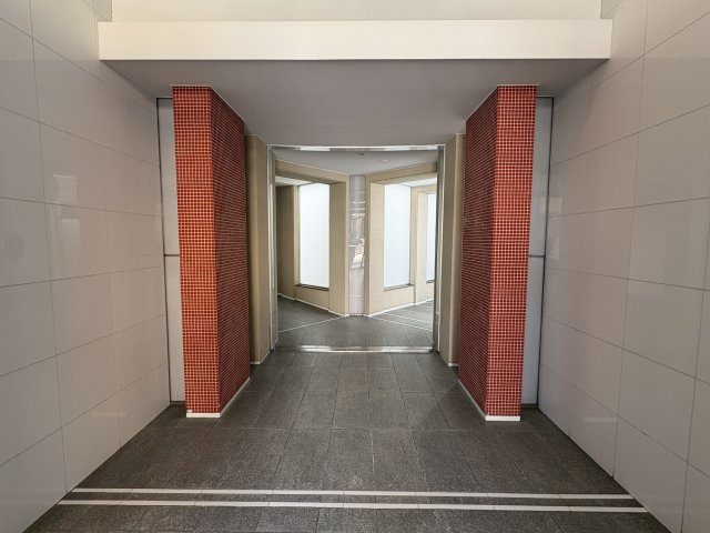 ユーハウス高蔵寺　春日井市気噴町五丁目のエントランス|エントランスホールはカメラ付きオートロックシステム設置。防犯性に優れています。