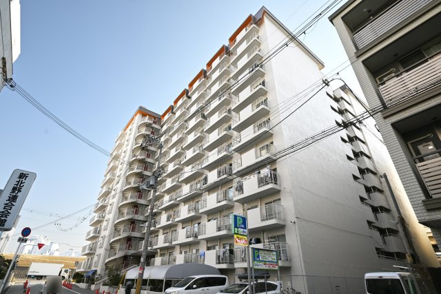 ハイム北野の外観|2026年2月撮影