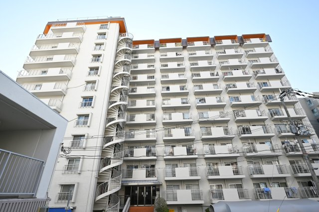 ハイム北野の外観|2026年2月撮影