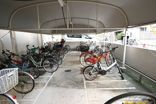 ハイム北野の駐車場|2026年2月撮影