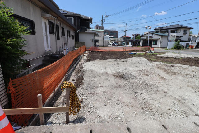 ブルーミングガーデン宇都宮市弥生２丁目の駐車場|現場写真