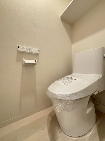「防音マンション」VORT瀬田レジデンスのトイレ|落ち着いた色調のトイレです