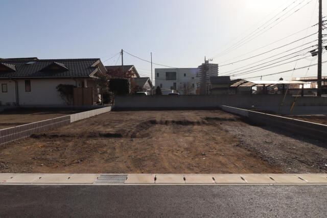 ブルーミングガーデン宇都宮市中戸祭１丁目　新築一戸建ての駐車場|造成後