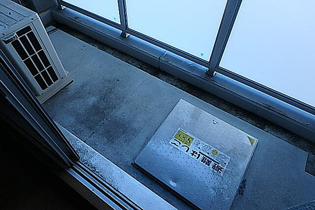 板橋区前野町３丁目の賃貸マンションのバルコニー