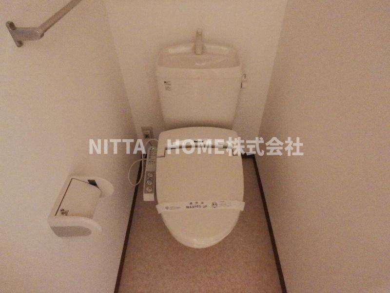 コンフォートテラス　Ａ棟のトイレ|もちろん、ウォシュレット付き♪