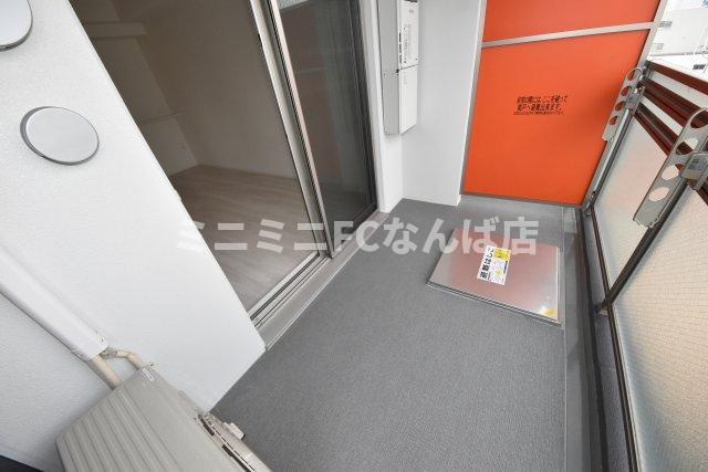 セレニテフラン谷町四丁目のバルコニー