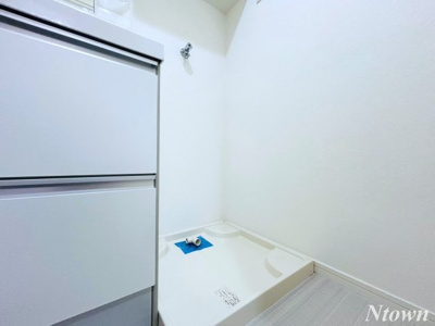 【洗面所】 | K’s Garden 栄生 | ゆったりとスペースのある洗面所