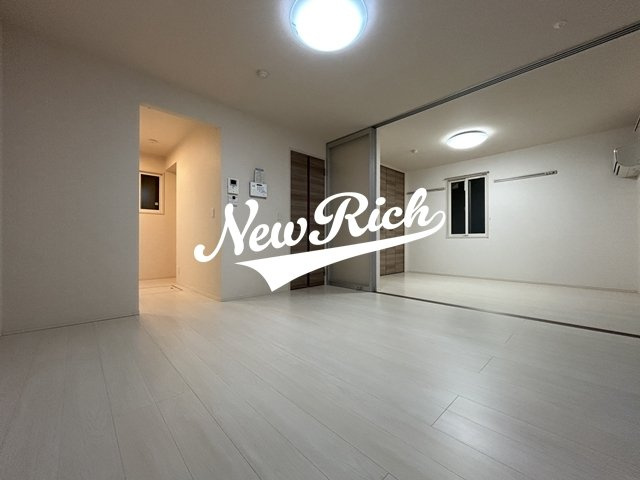 前橋市青柳町のアパートの居間・リビング