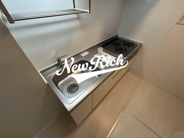 前橋市青柳町のアパートのキッチン