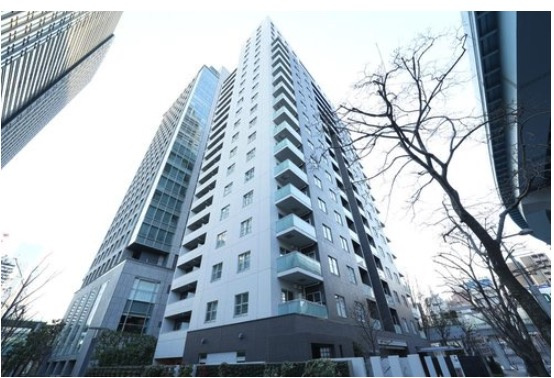 【外観】 | ★仲介手数料無料★スカイグランデ汐留（浜離宮を望む17階・角住戸）