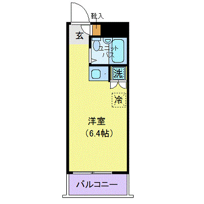 国際パレス自由が丘の間取り