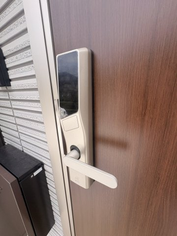 電子キー対応の玄関です！