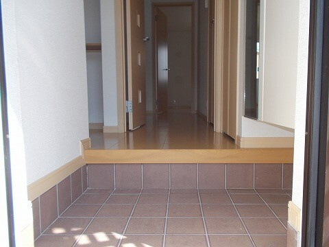 ソレイユ　Ⅱの玄関