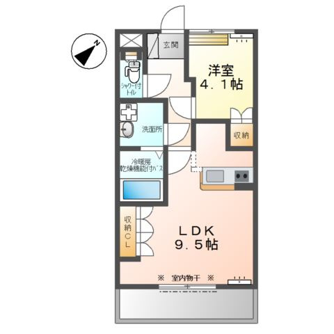 シャーロット・Ⅱの間取り