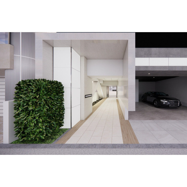 CORVAL東新宿のエントランス