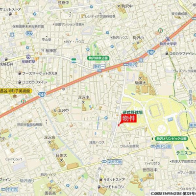 【地図】 | ＫＤＸレジデンス駒沢公園