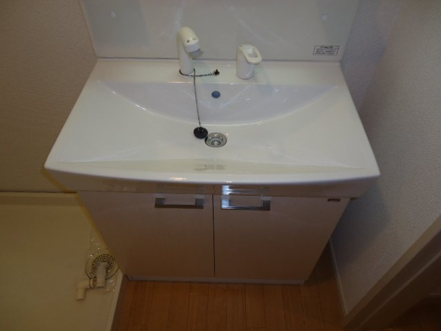 スカイ・ハットの洗面所|洗髪洗面化粧台