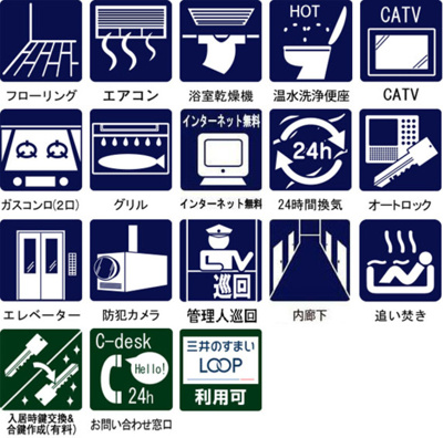 【その他共用部分】 | ＳＱＵＡＲＥ市谷河田町ｈｉｌｌｓｉｄｅ