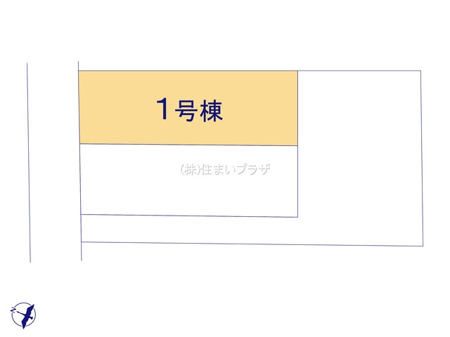 仲介手数料無料）一宮市今伊勢町第七・１号棟の区画図