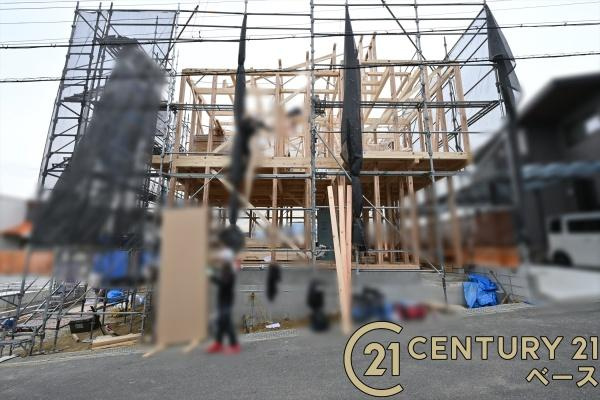 香芝市西真美２丁目 ／新築一戸建のその他|■現地撮影写真■スーパーが周辺に近接していますので、毎日のお買い物も楽々です！