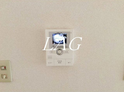 【セキュリティ】 | メゾン・ブン | モニター付きインターフォンです。