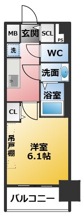 プレサンス上前津ディアシスの間取り
