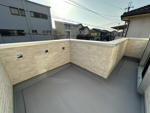 明石市藤が丘1丁目新築戸建のバルコニー
