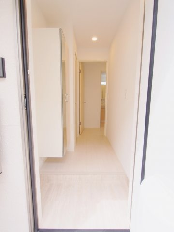 カーム蟹原の玄関