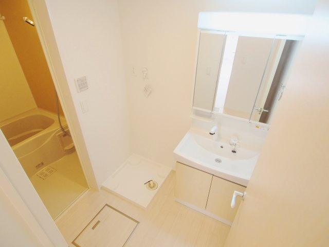 カーム蟹原の洗面所