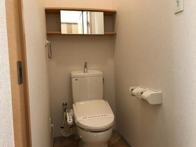 シェルルSのトイレ|シャワー付トイレ