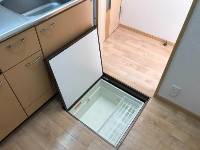 シェルルSの収納|床下収納