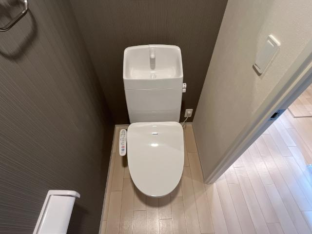 八街市大木　アパート新築工事のトイレ|トイレ（イメージ）