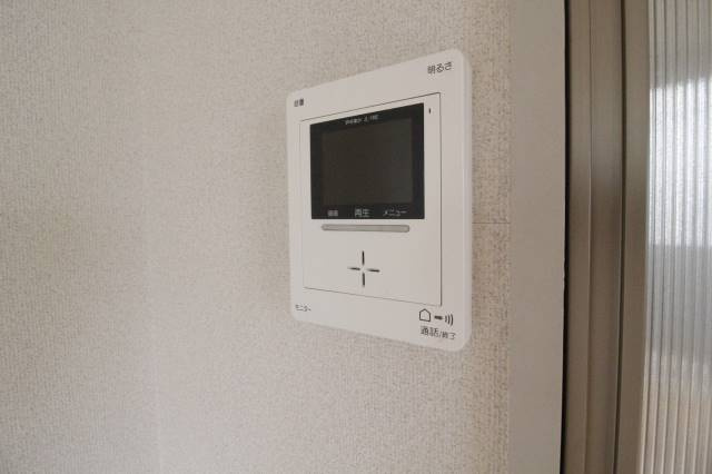 アンソレイユのセキュリティ|モニター付きインターホン♪