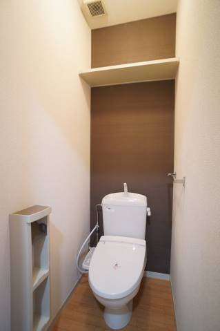 アンソレイユのトイレ|温水洗浄便座♪