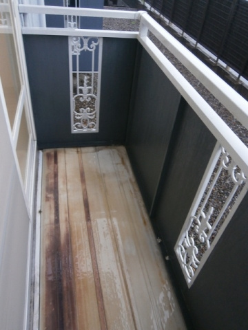 クリーンハウス藤丸Ｄのバルコニー