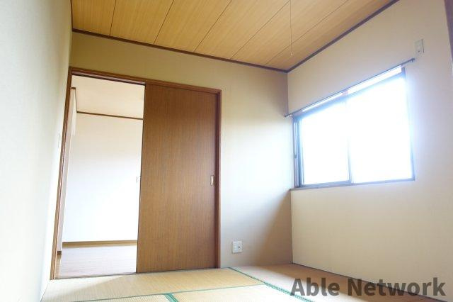 若葉住宅の和室|６帖和室