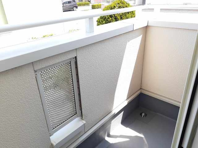 Ｙｓ．Ｖｉｌｌａ赤坂のバルコニー