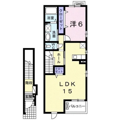 カトレーヴⅧの間取り