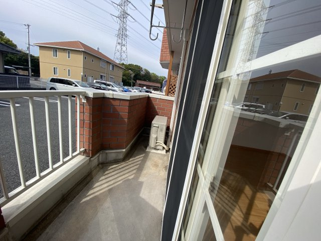 グレイスフルフィールドⅡのバルコニー