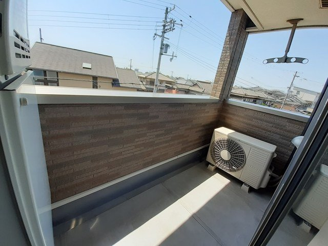 パジェール・アンのバルコニー