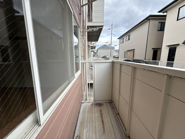 シャトープルミエのバルコニー