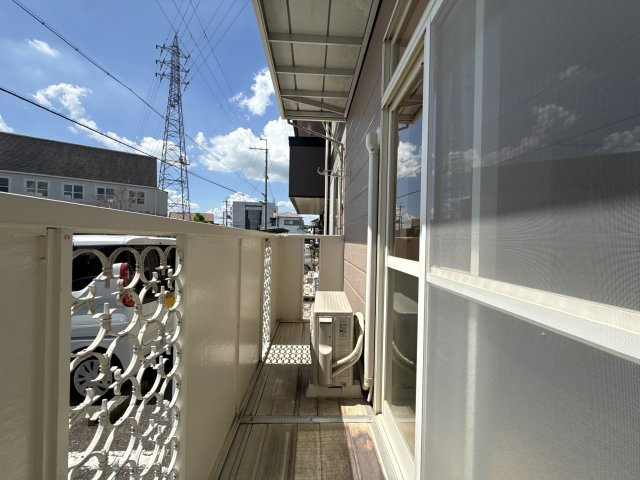 アリビラⅡのバルコニー