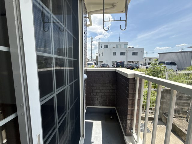エレガンシアのバルコニー